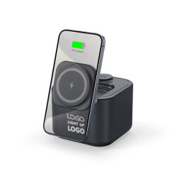 4260 Siyah Wireless Şarj & Hoparlör - 