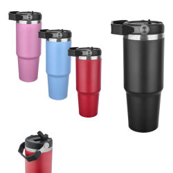 5342 Kırmızı Çelik Termos / 900 ml