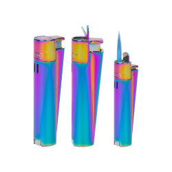 MJ-121 Mix-Icy Clipper Metal Turbo Si̇boplu Çakmak - 
