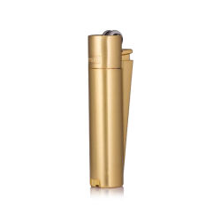 MT-112 Gold Clipper Metal Siboplu Çakmak - 